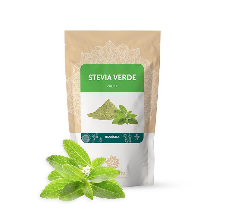 Stevia Verde em pó